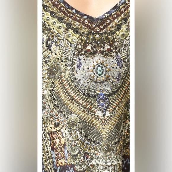 Camilla Constantinople racer back maxi dress-2 - Picture 3 of 13